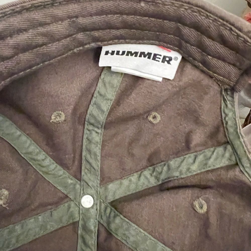 Men’s General Motors HUMMER distressed adjustable Hat. - Picture 5 of 6